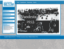 Tablet Screenshot of kolppasen-sementtivalimo.fi